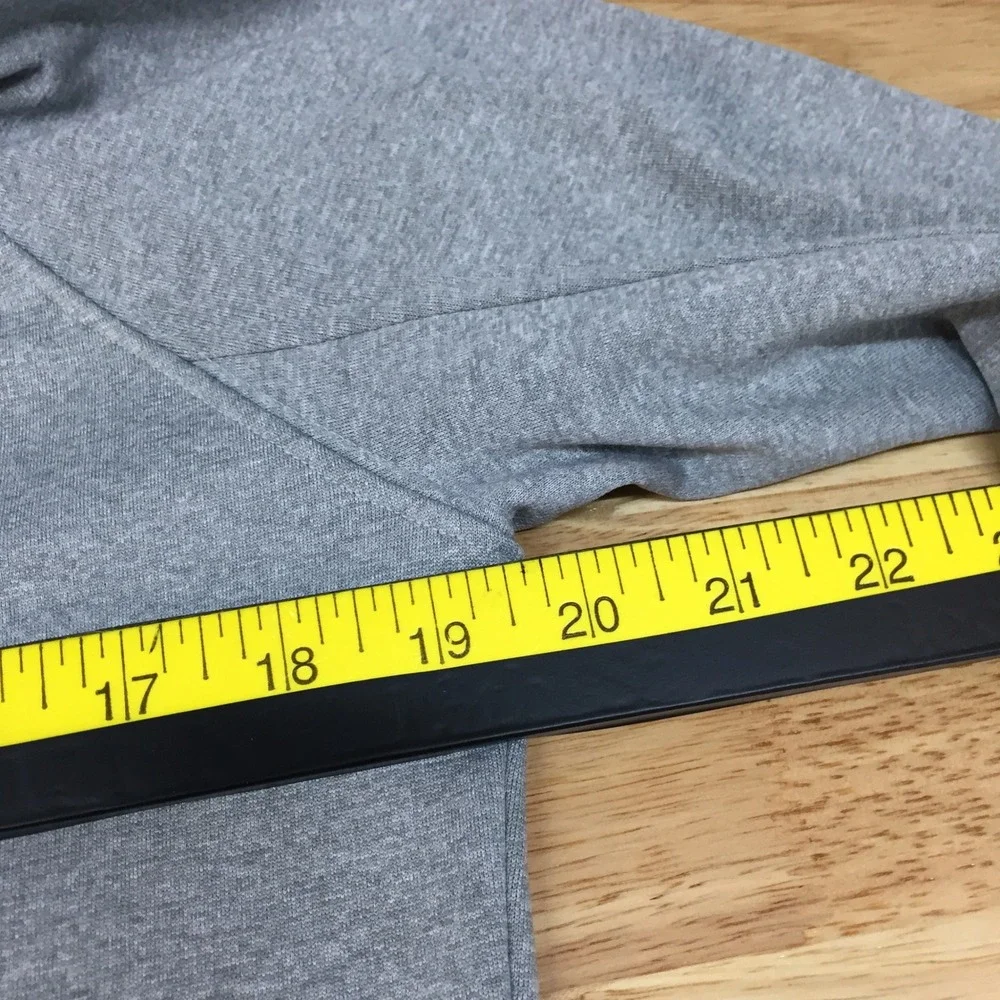 The North Face Mens XL Half Dome Pullover Hoodie Gray Logo Fleece